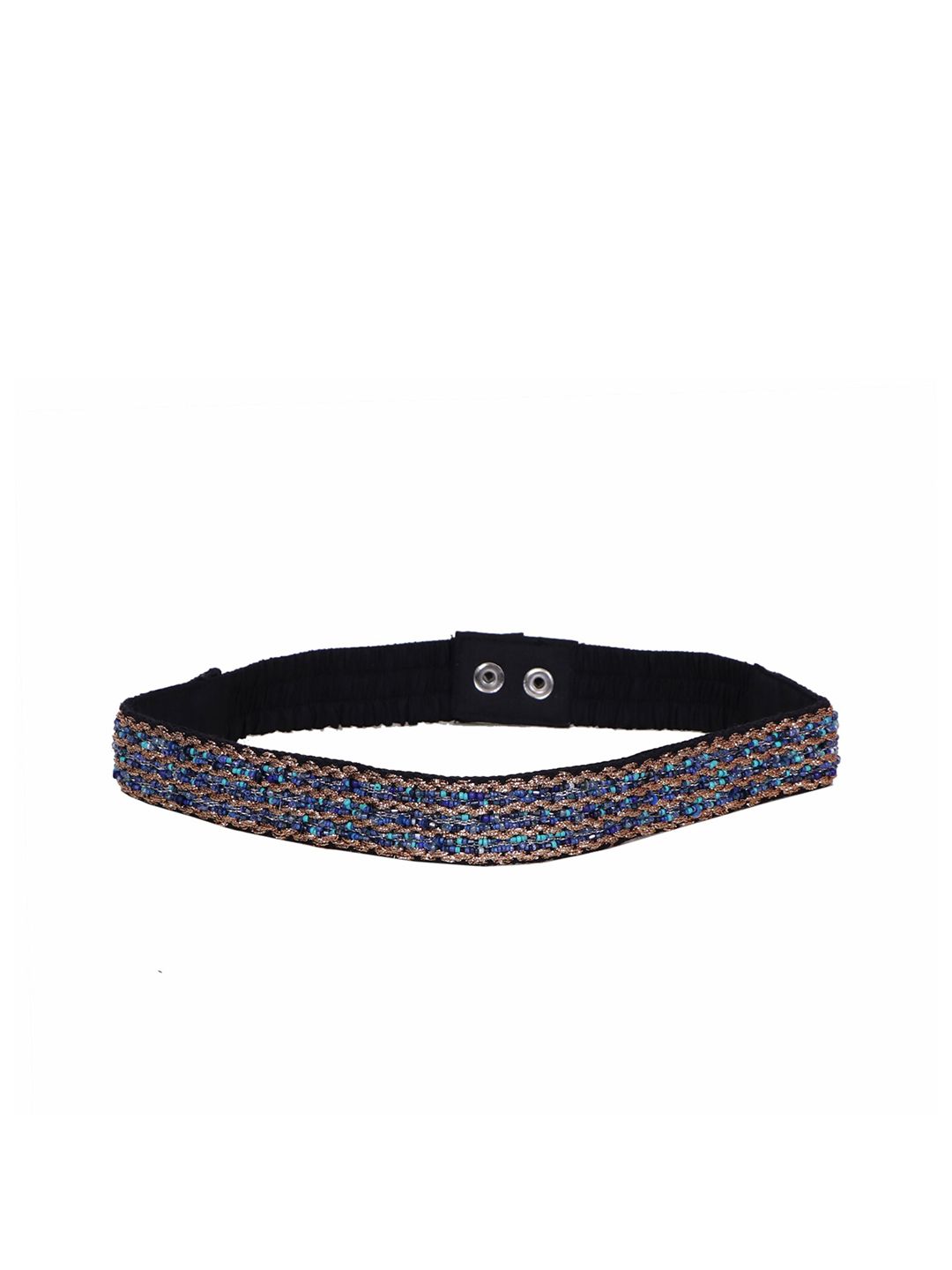 Diwaah Women Blue Embellished Belt Price in India