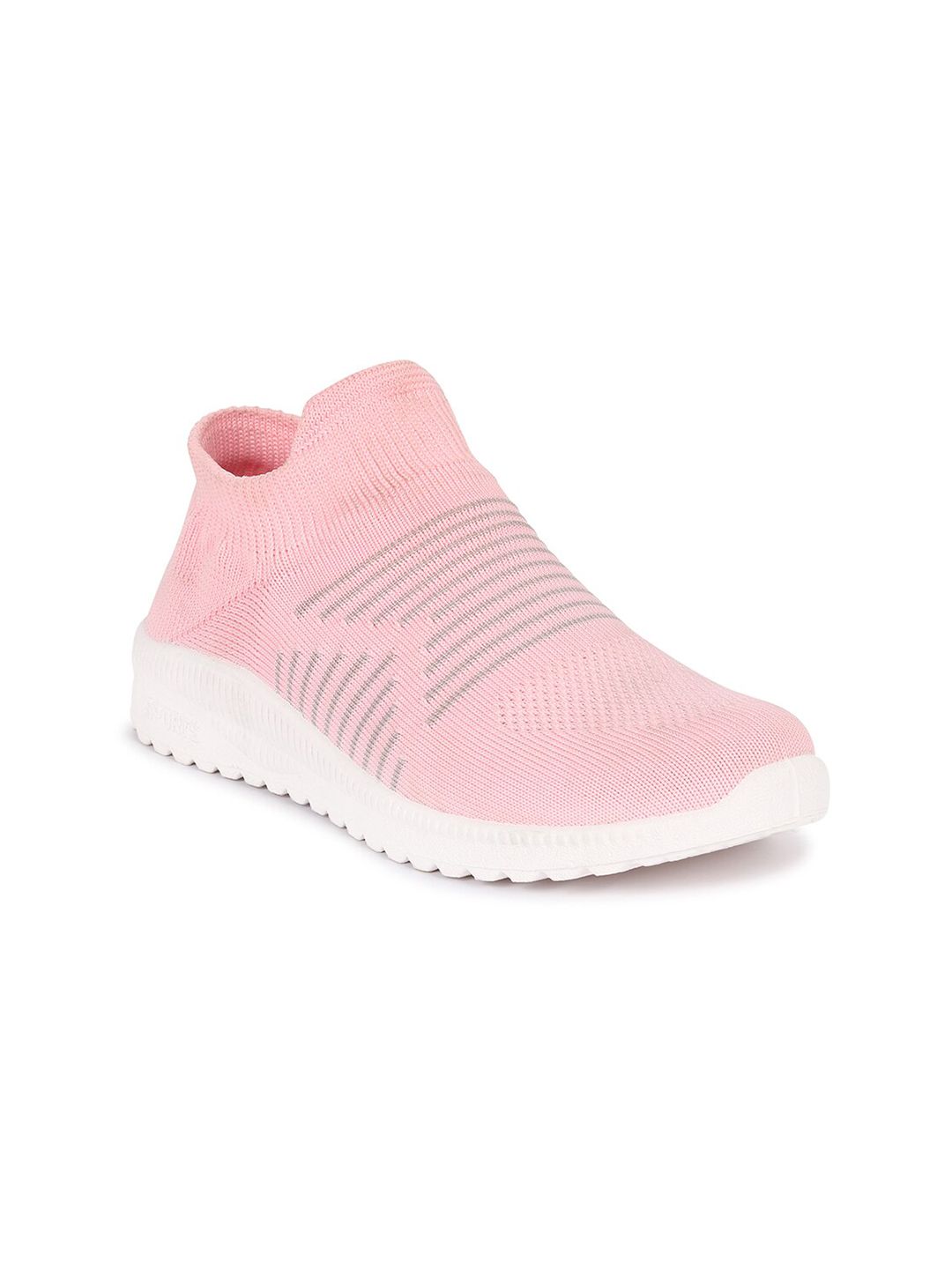 Bella Toes Women Pink Textile Walking Shoes Price in India