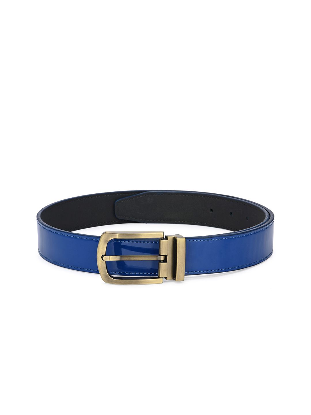 Calvadoss Women Blue & Gold-Toned Solid Belt Price in India