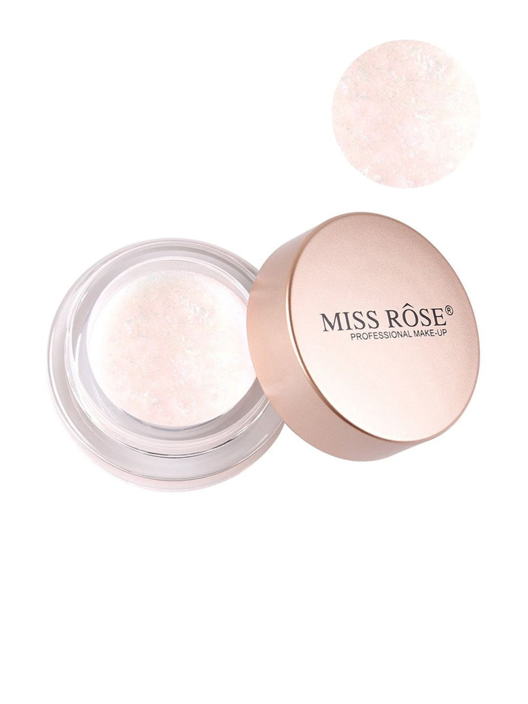 Miss Rose Pink High Pigmented Single Glitter Eyeshadow Price in India