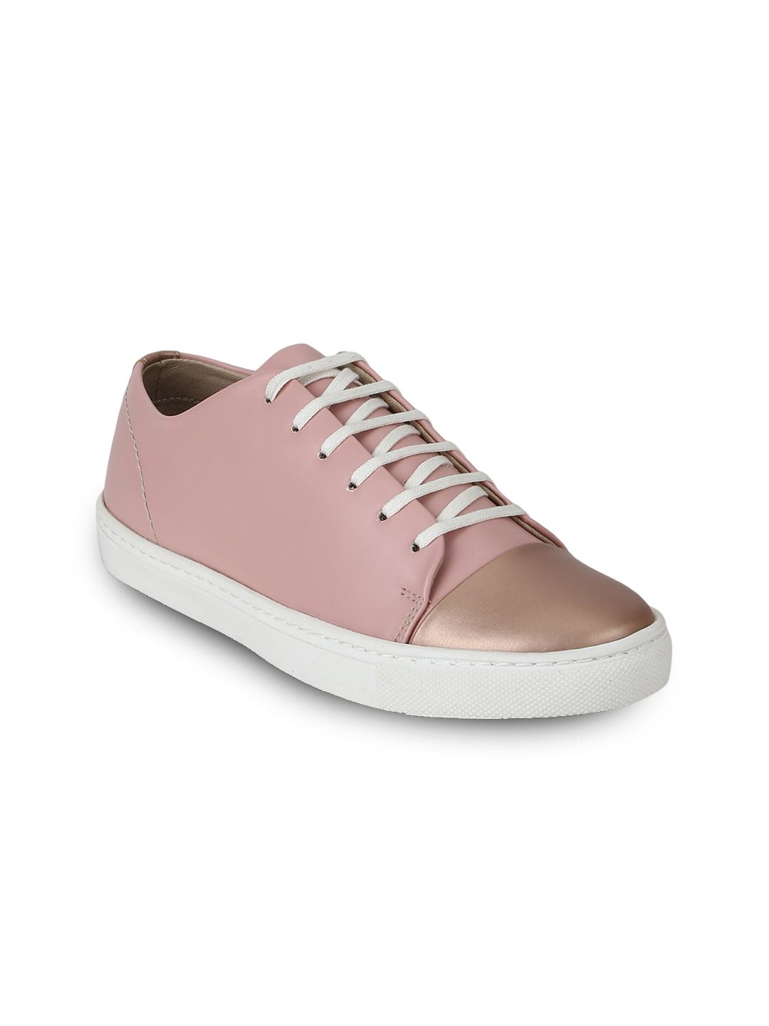 Aditi Wasan Women Pink Colourblocked Sneakers Price in India