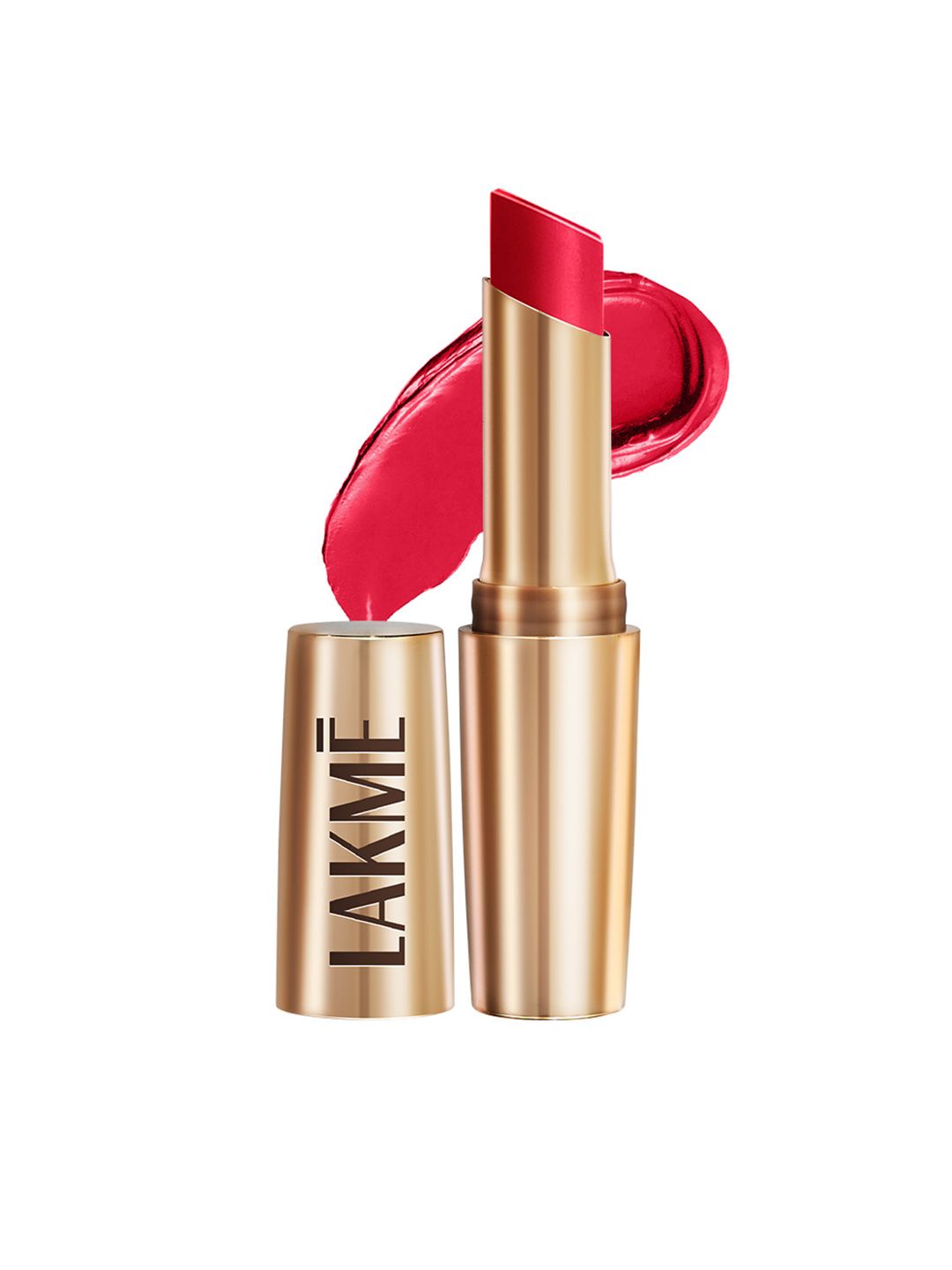 Lakme 9to5 Powerplay Priming Matte Lipstick, Lasts 16hrs, Pink Rose, 3.6g