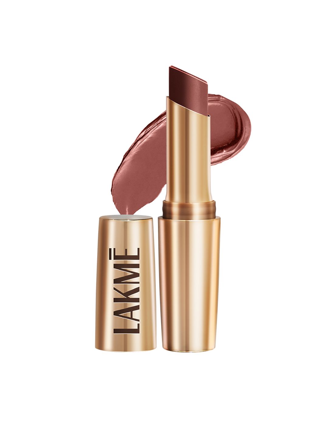 Lakme 9to5 Powerplay Priming Matte Lipstick, Lasts 16hrs, Coffee Command, 3.6g