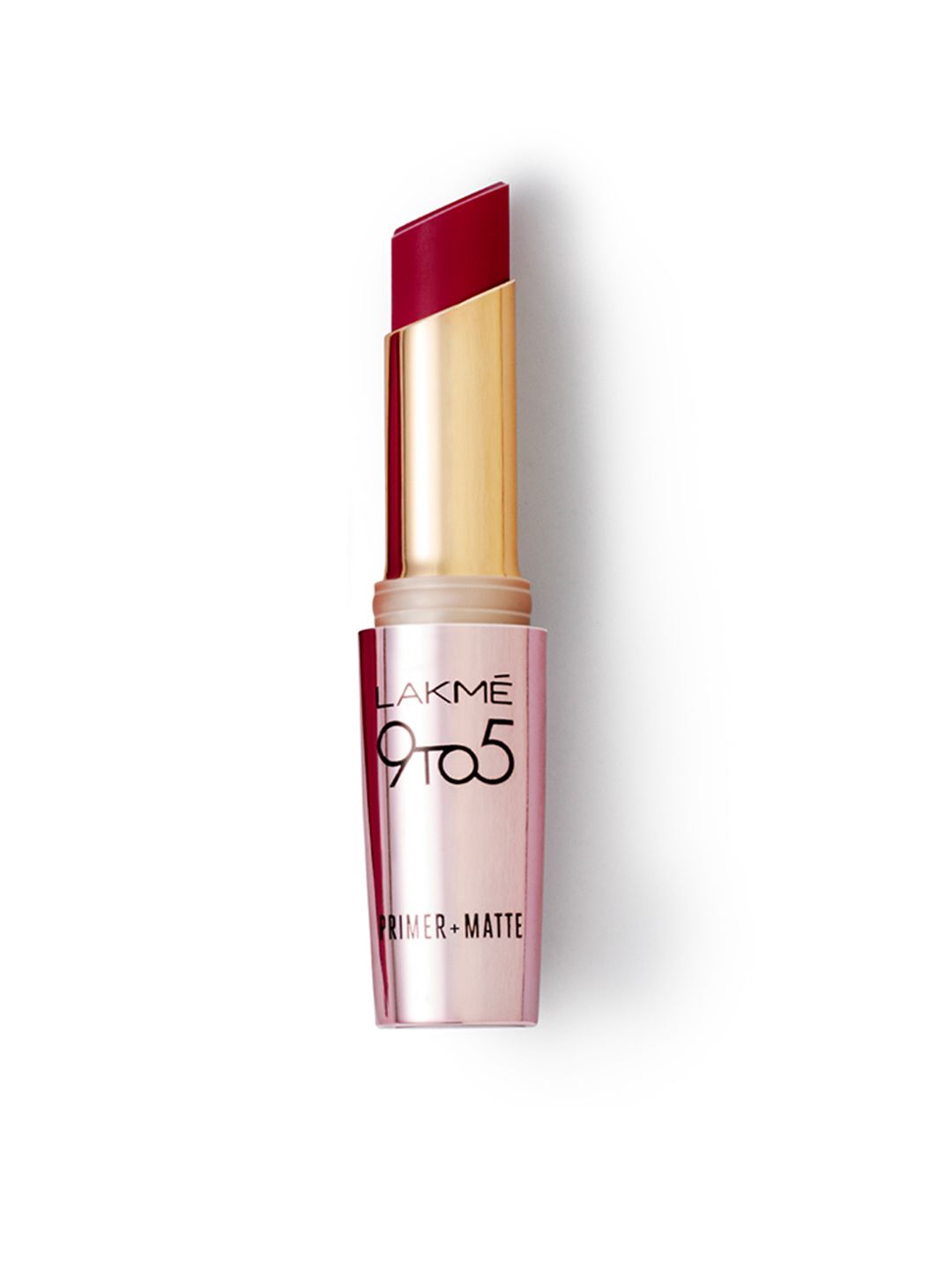 Lakme 9 to 5 Primer + Matte Lipstick-Burgundy Passion MR13 Price in India