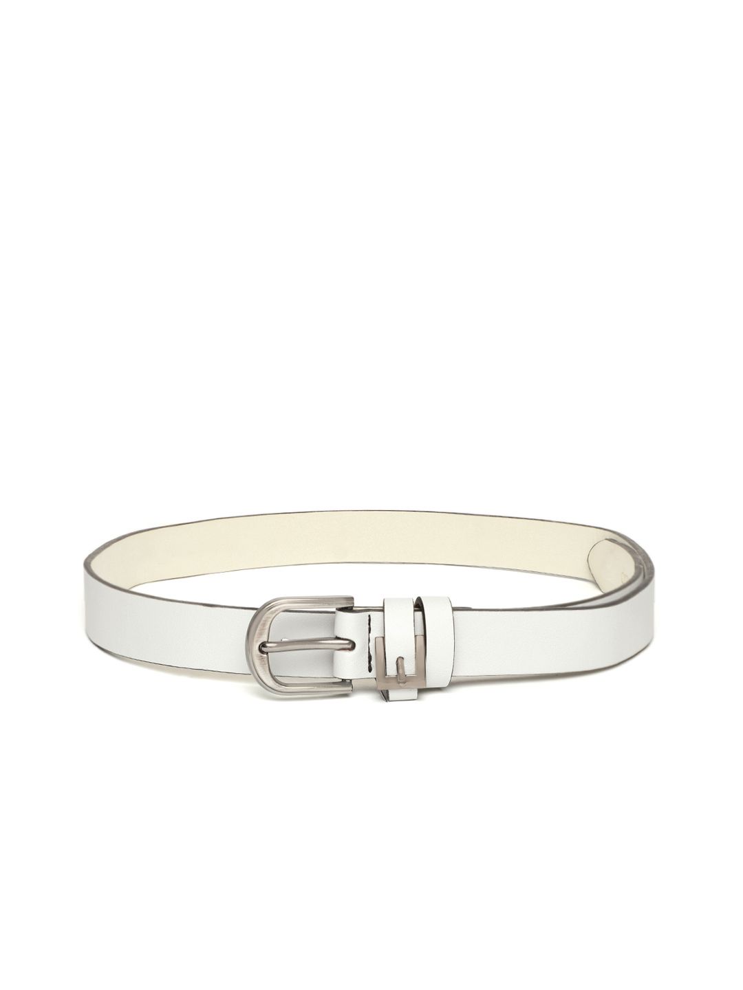 DressBerry Women Grey Solid Belt Price in India