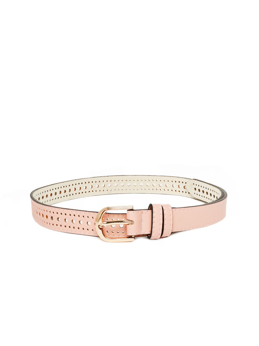 Mast & Harbour Women Pink Cut Out Belt Price in India