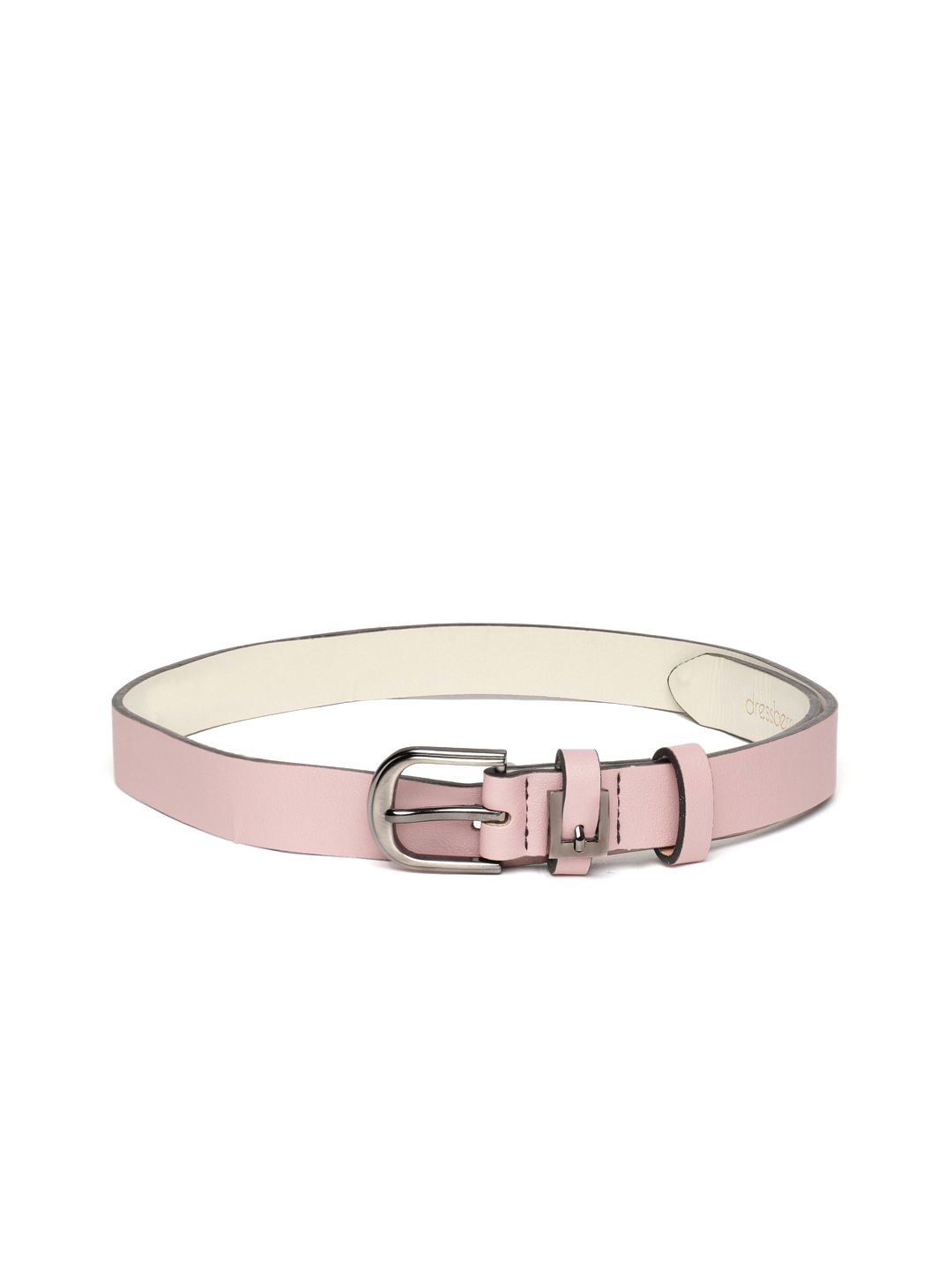 DressBerry Women Pink Solid Belt Price in India