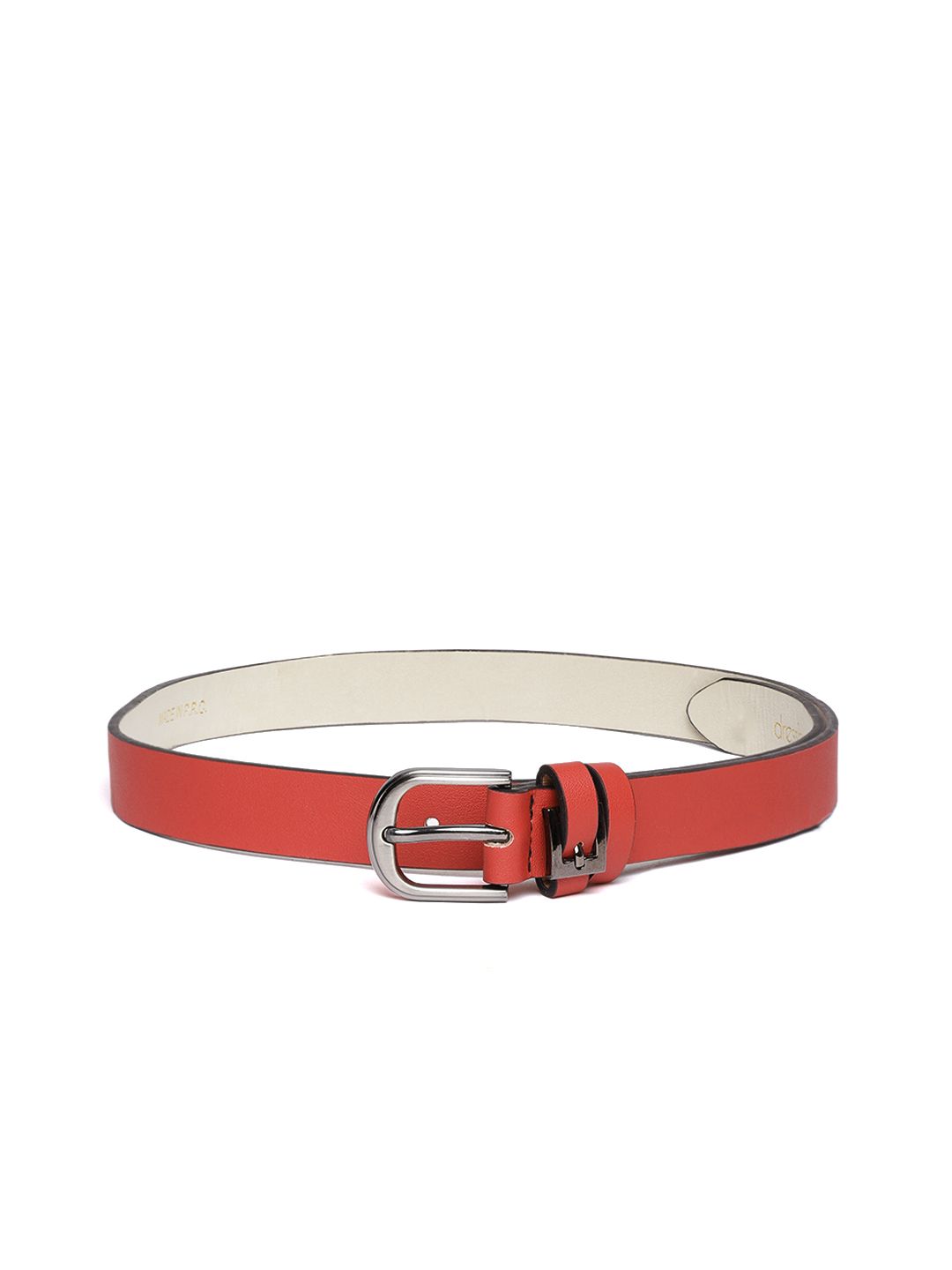 DressBerry Women Red Solid Belt Price in India