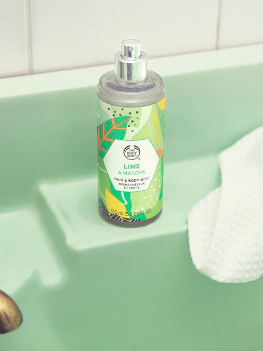 THE BODY SHOP Unisex Lime & Matcha Hair & Body Mist with Castor Oil 150 ml Price in India