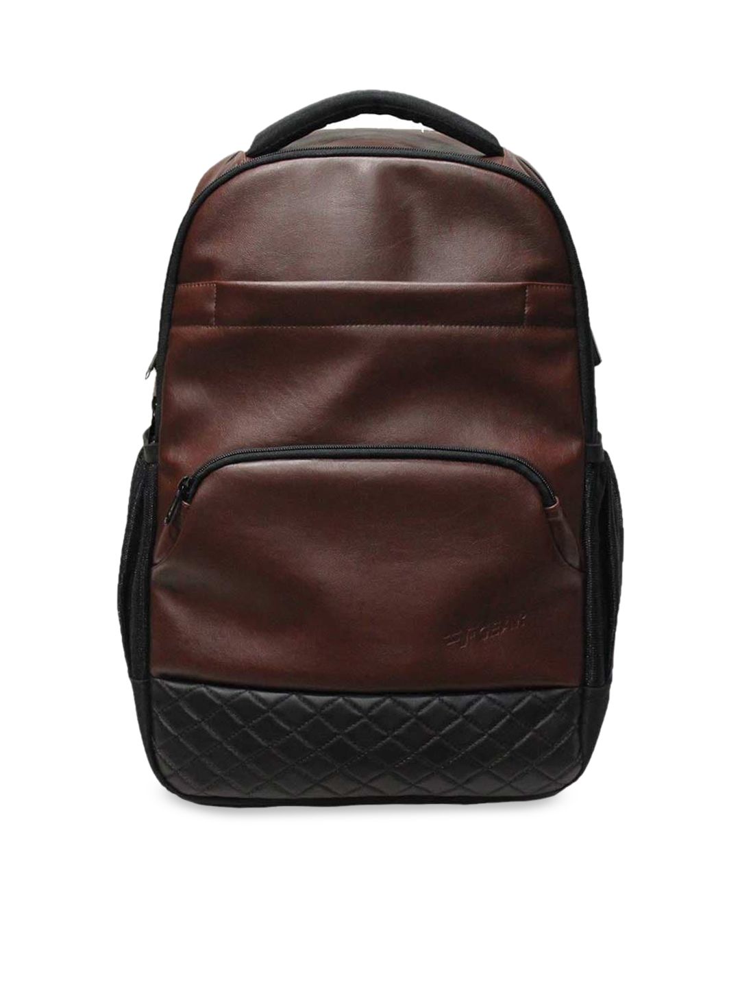 F Gear Unisex Brown Backpacks with USB Charging Port Price in India