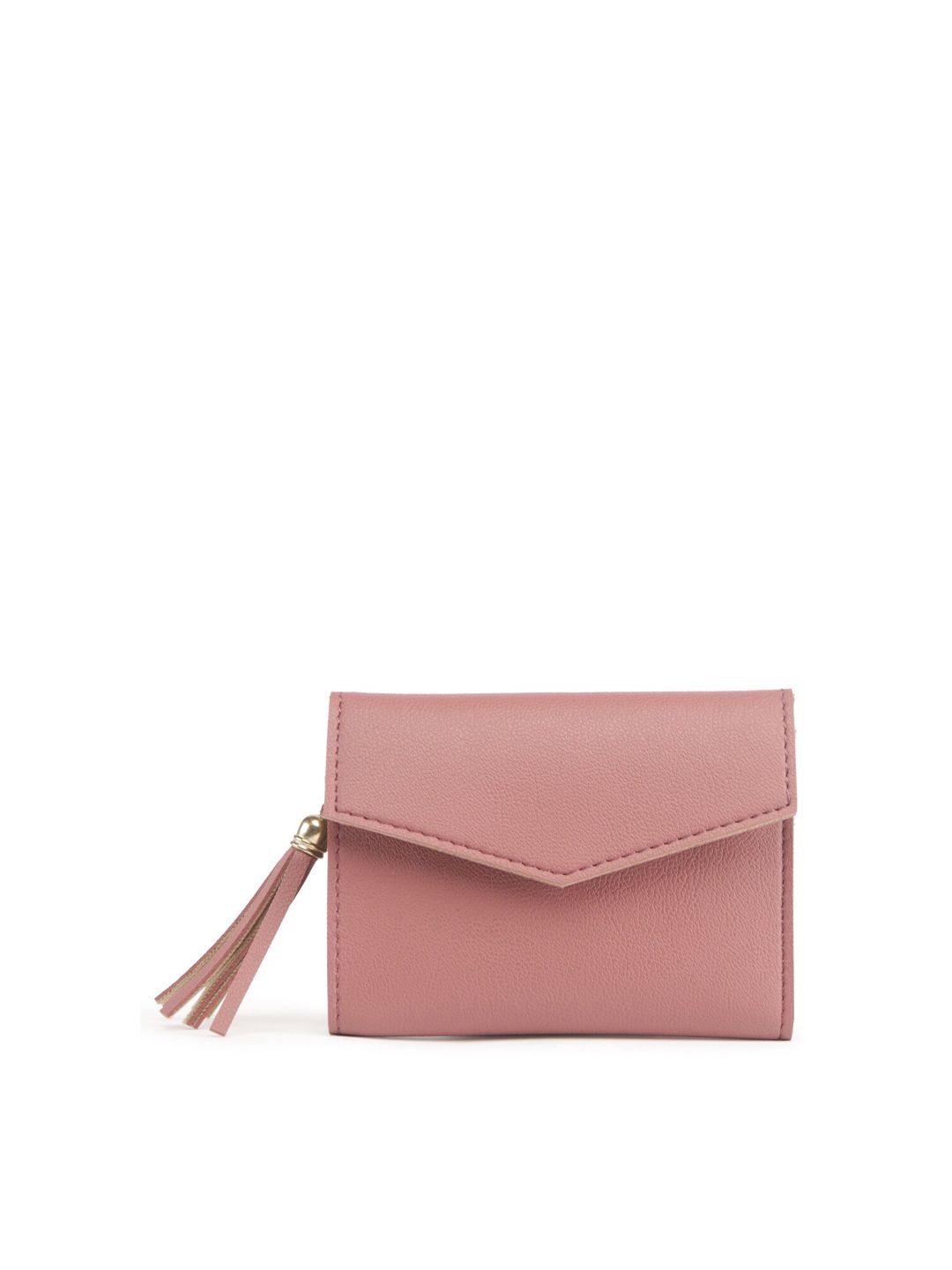 IMARS Women Pink Solid Envelope Wallet Price in India