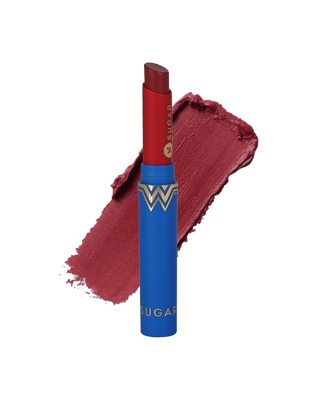 SUGAR Wonder Woman Creamy Matte Lipstick  07 Clay Born 2g Price in India