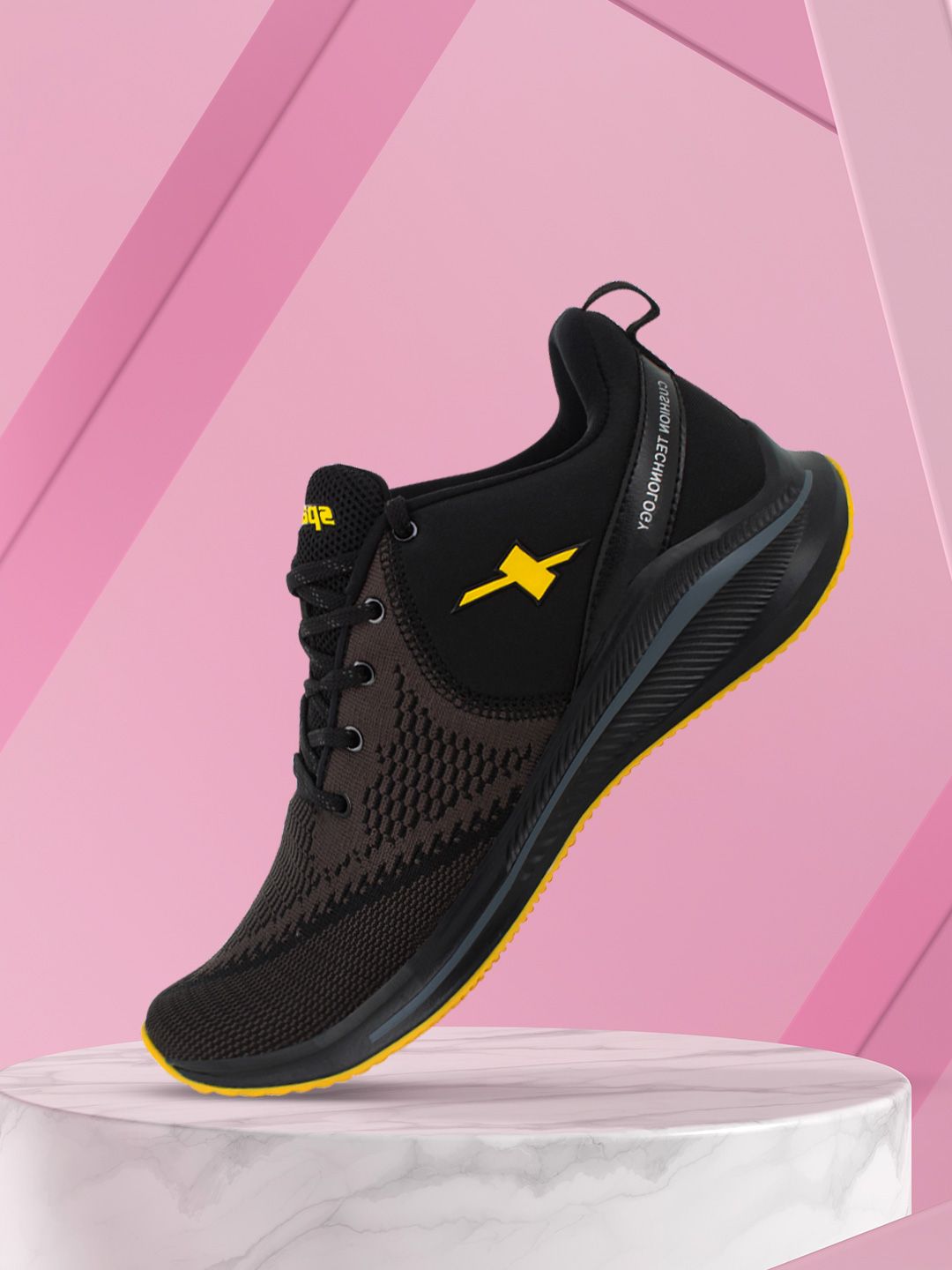 Sparx Men Mesh Sports Non-Marking Shoes