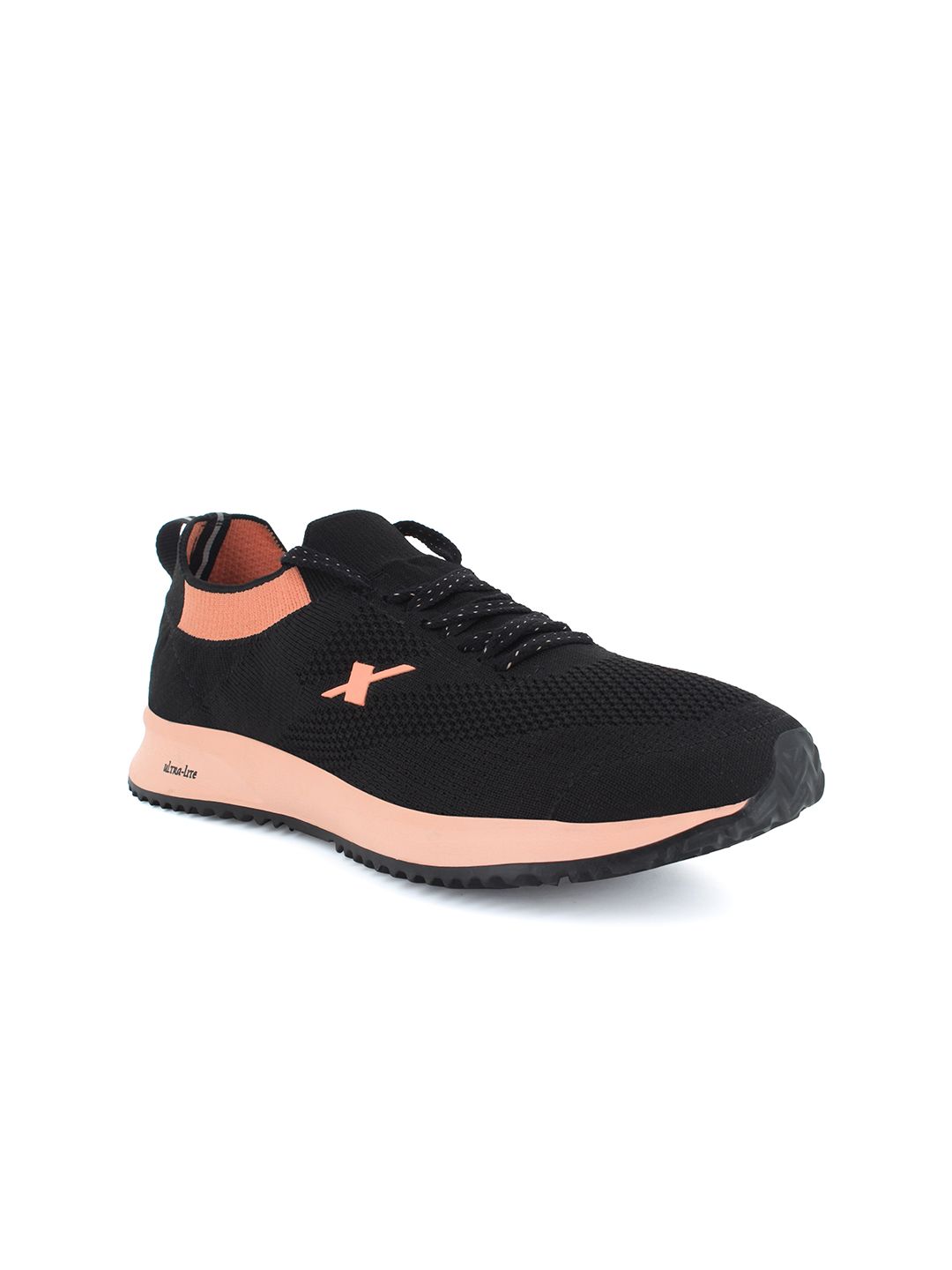 Sparx Women Black Mesh Running Shoes