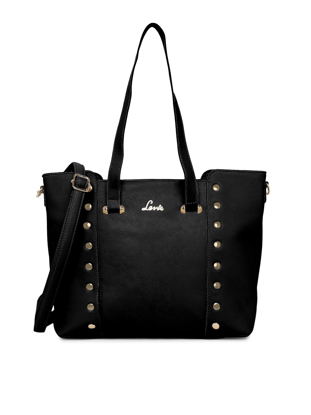 Lavie  Women Black Embellished Shoulder Bag Price in India
