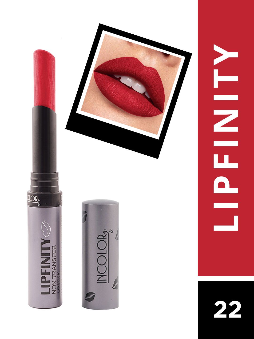 Incolor Matte Lipstick -  Lipfinity 22 Price in India