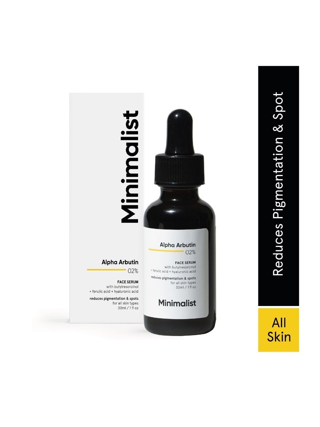 Minimalist 2% Alpha Arbutin Serum With Hyaluronic Acid