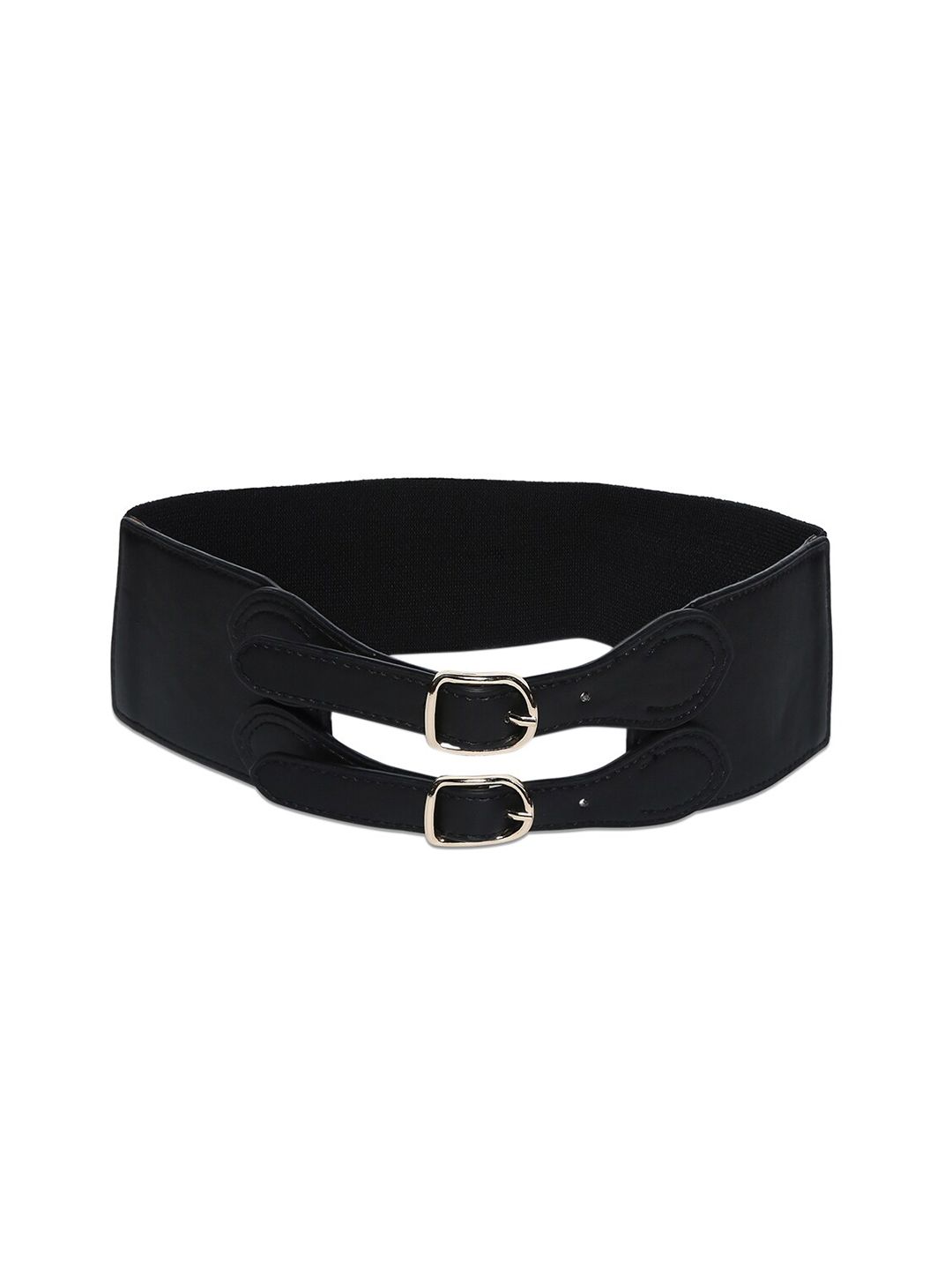 20Dresses Women Black Textured Belt Price in India