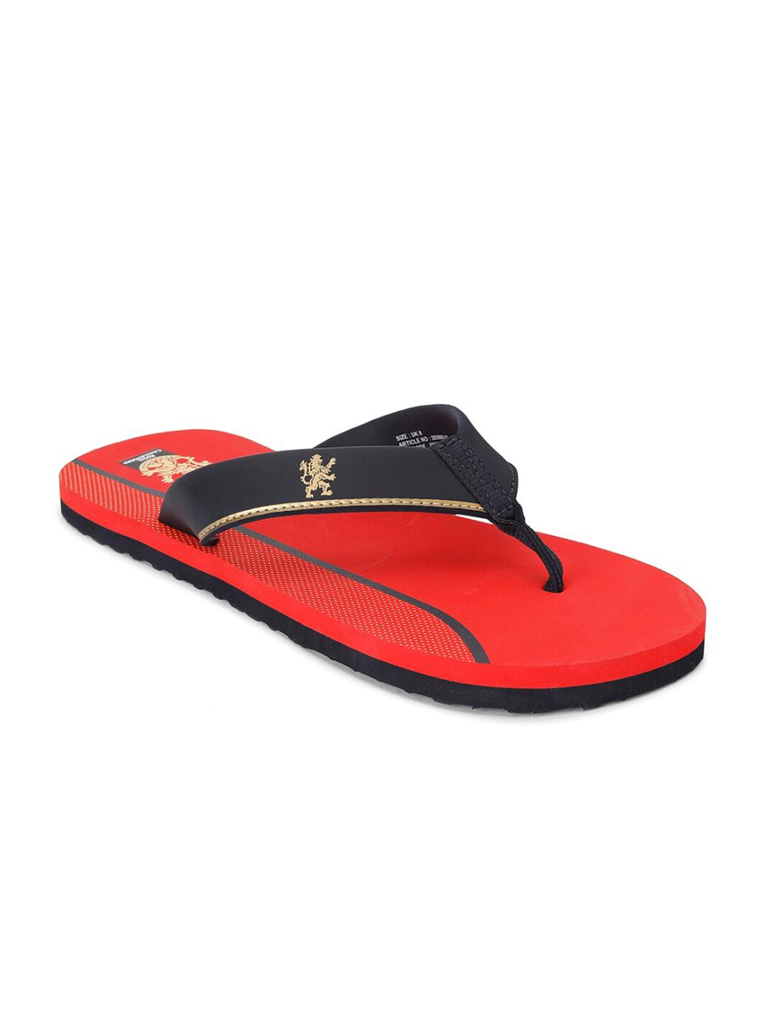 Puma Unisex Navy Blue & Red Printed Thong Flip-Flops Price in India