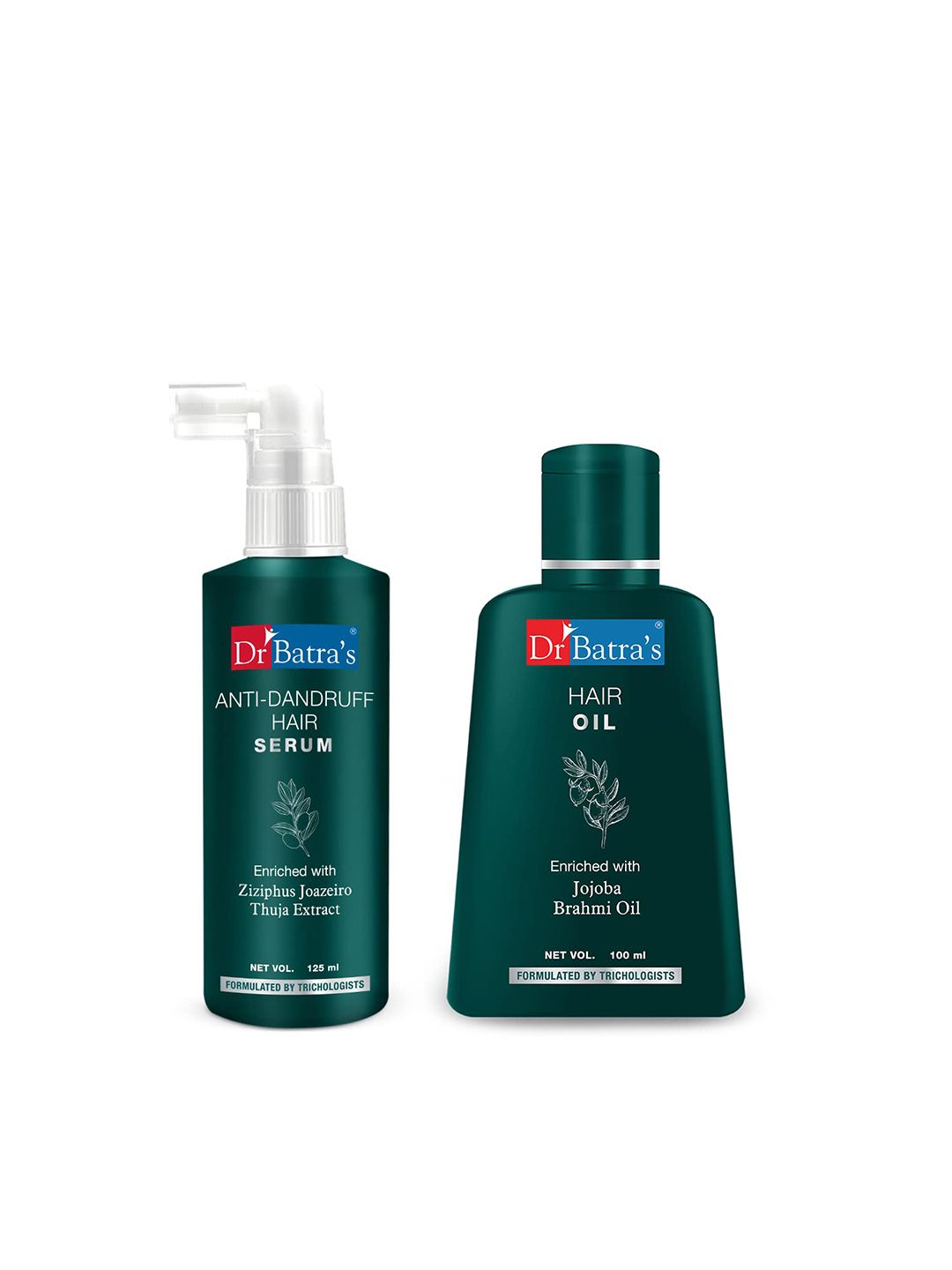 Dr. Batras Anti Dandruff Hair Serum 125ml & Hair Oil 100ml