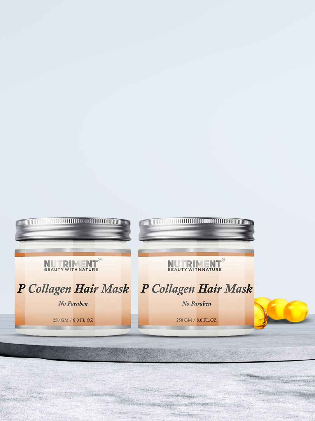 Nutriment Pack of 2 Collegan Hair Masks Price in India