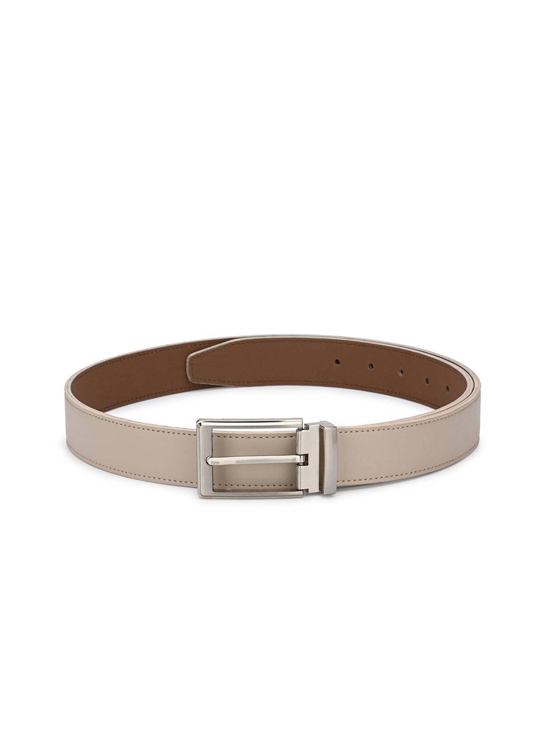 Calvadoss Women Beige & Tan Textured Belt Price in India