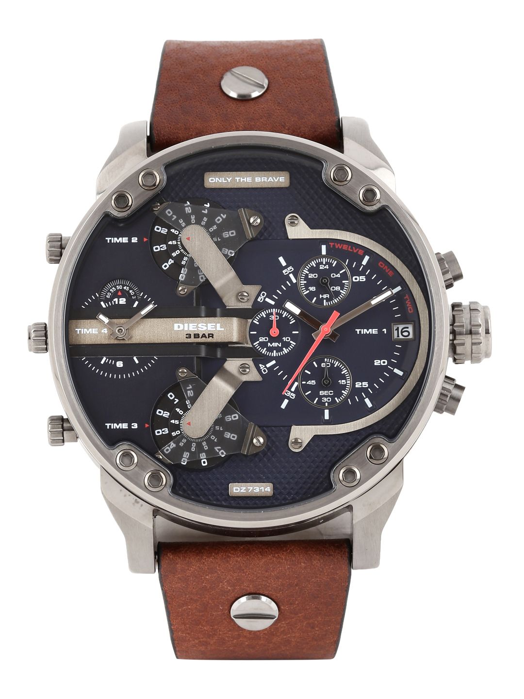 Buy DIESEL Men Black Multiple Dial Chronograph Watch DZ7314I