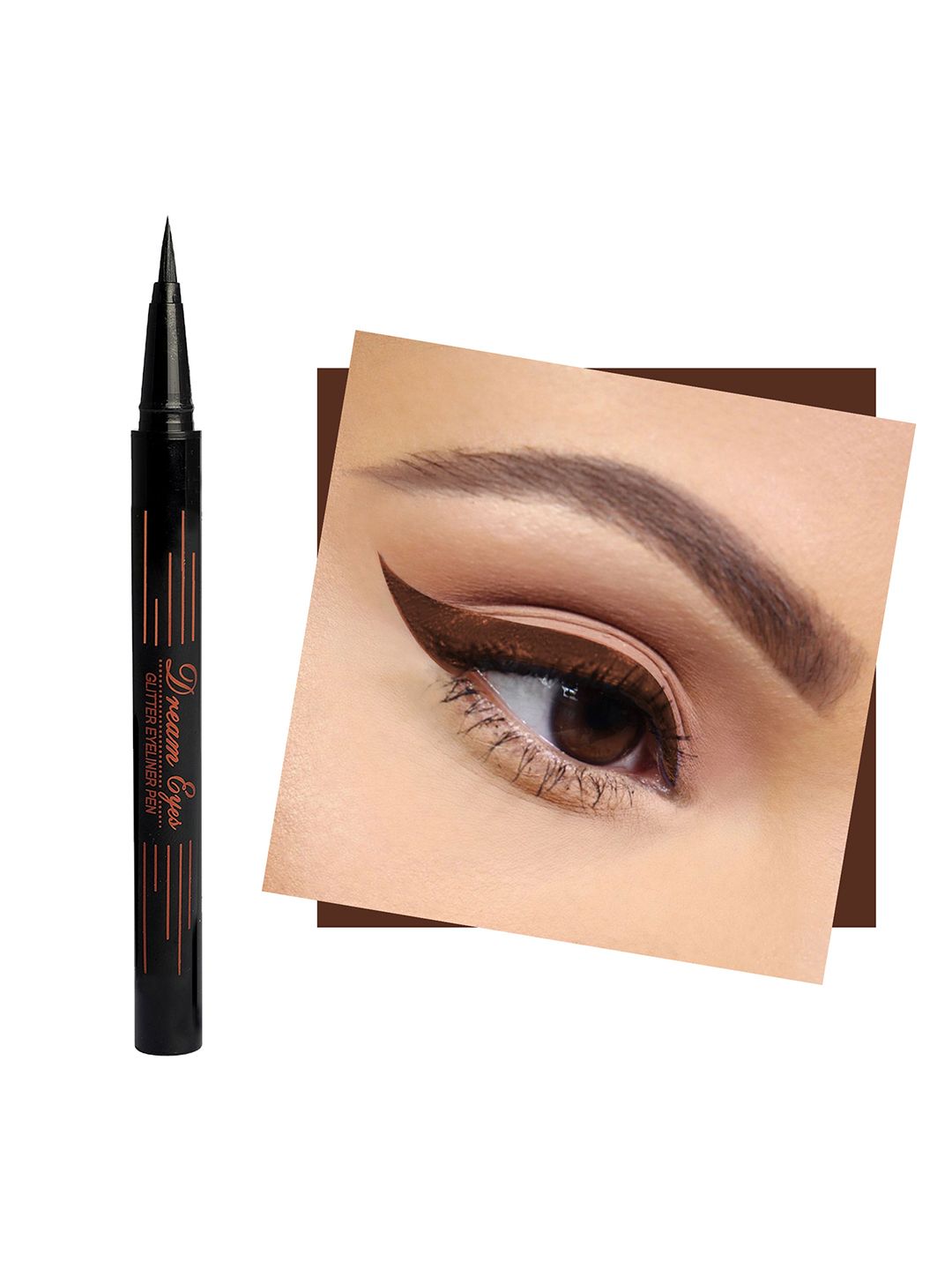 Incolor Brown Dream Eye Glitter Pen Eyeliner 2 gm Price in India
