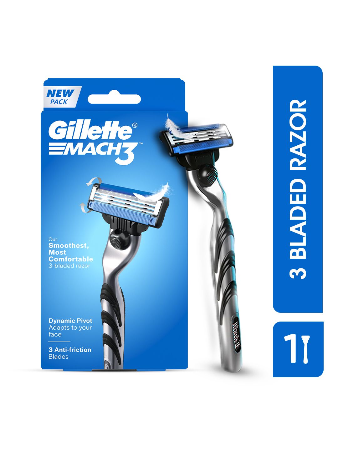 Gillette Gillette Men Mach 3 New Blade Razor
