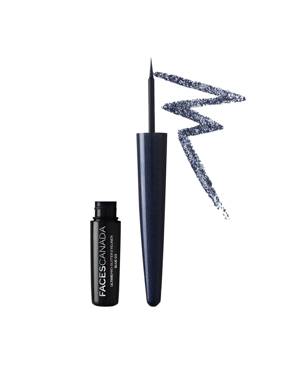 FACES CANADA Ultime Pro Glitter Eyeliner Blue 03 - 1.7ml Price in India