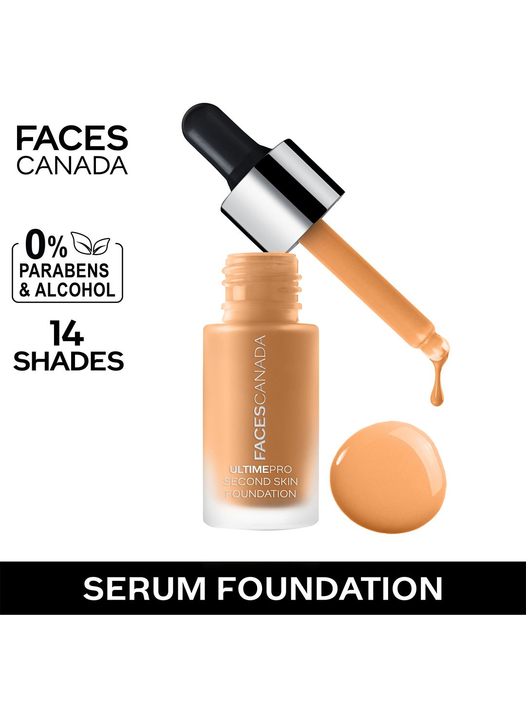 FACES CANADA Ultime Pro Natural Matte Second Skin Serum Foundation 15ml - Natural 02