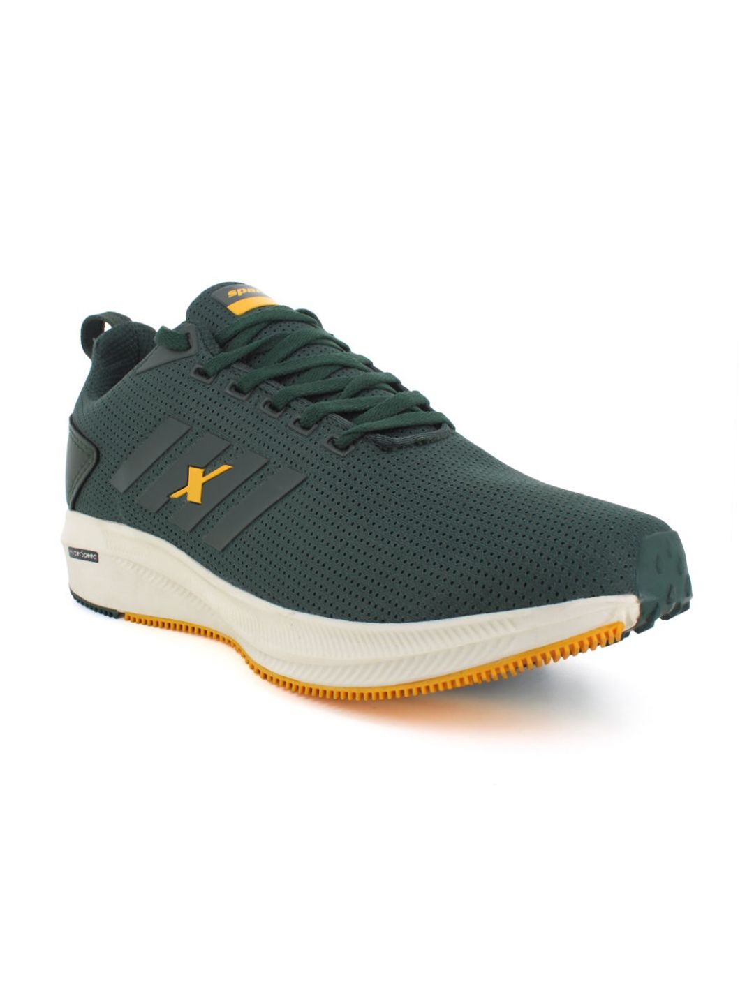 Sparx Men Green Mesh Running Shoes