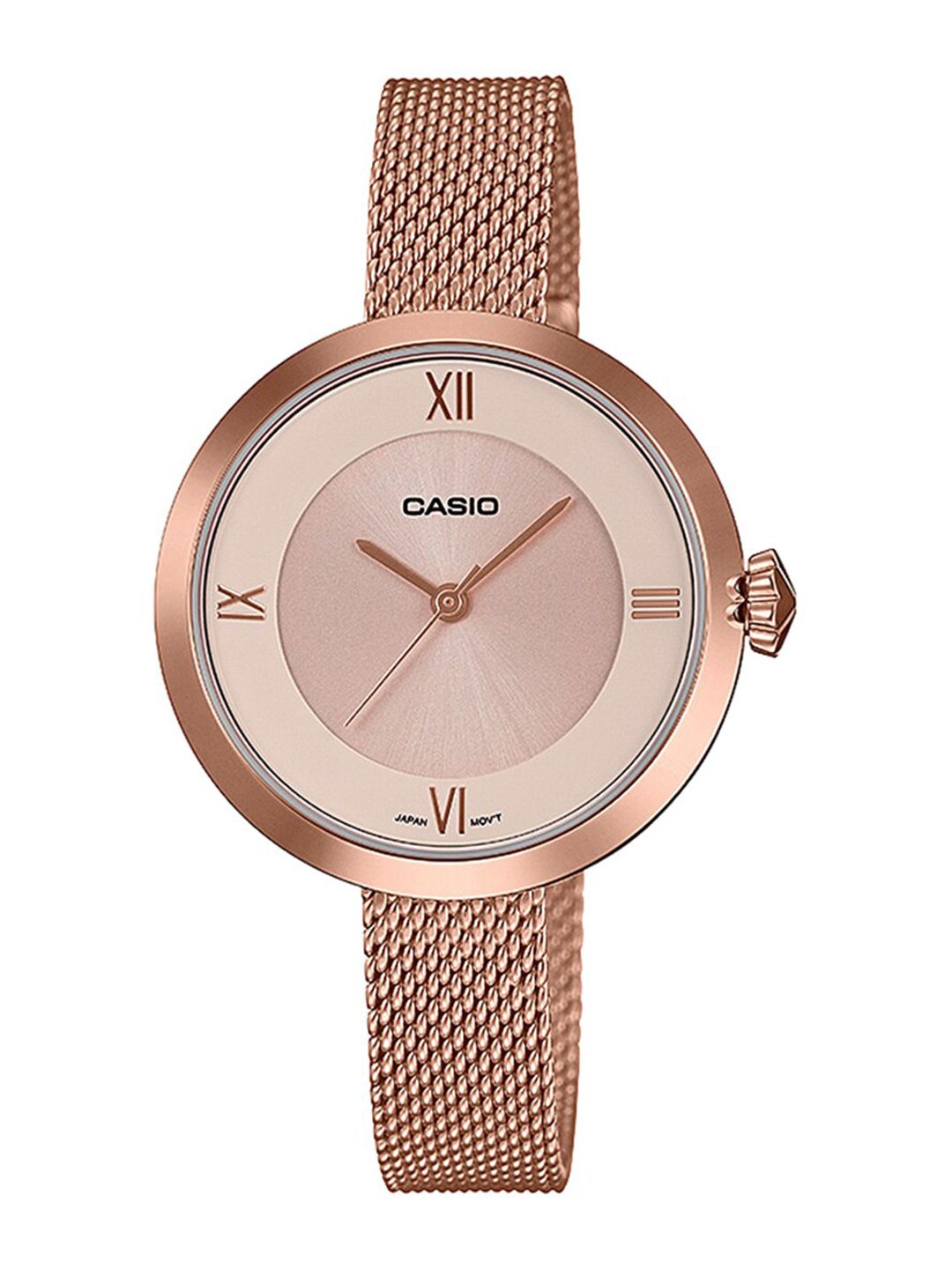 CASIO Women Rose Gold Analogue Watch Price in India