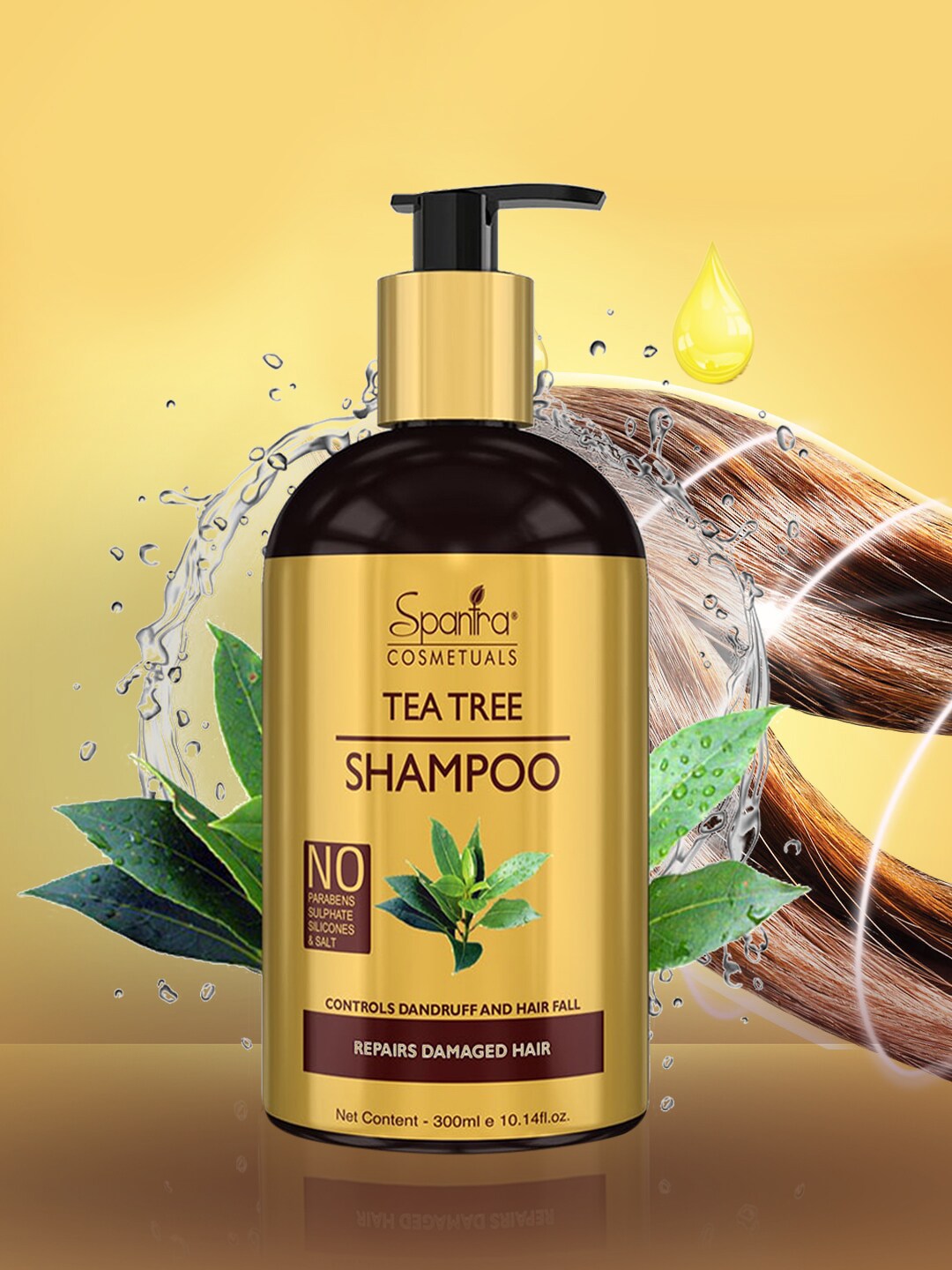 Spantra Unisex Tea Tree Shampoo 300 ml Price in India