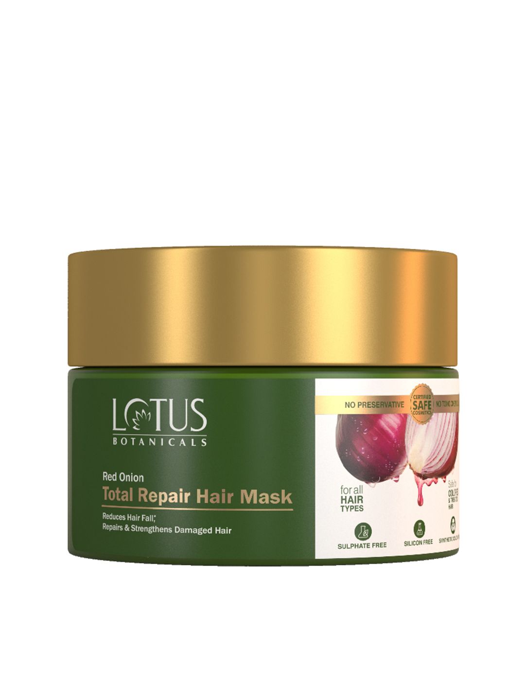 Lotus Botanicals Red Onion Total Repair Hair Mask with Ginseng 200 g Price in India