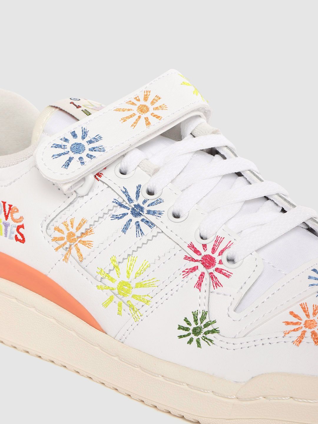 adidas gazelle silver green womens Adidas Mens Forum Low Pride Shoes 'White' – Extra Butter main image 1