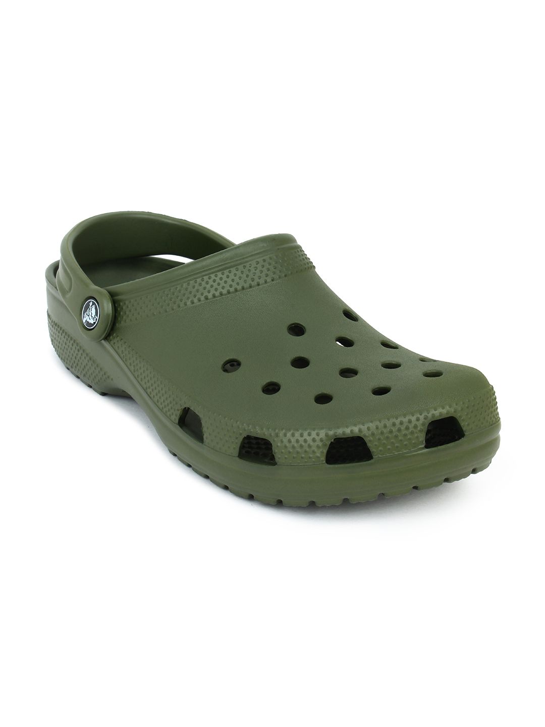 Crocs Unisex Green Solid Clogs