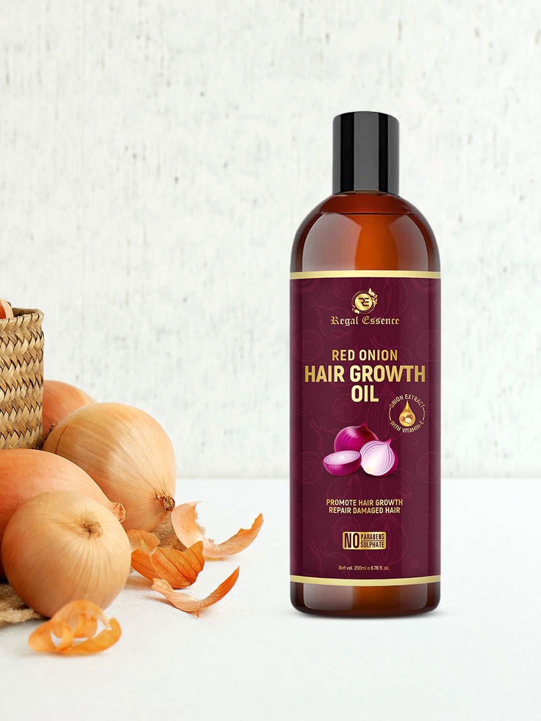Regal Essence Red Onion Hair Oil For Hair Fall Control & Regrowth 200 ml Price in India