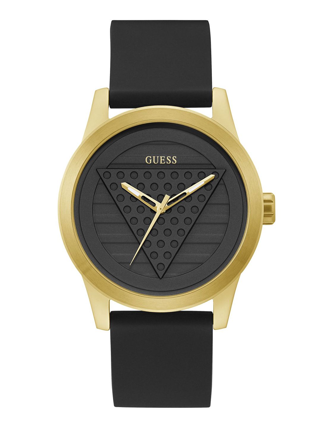 GUESS GUESS Round 44mm Black Dial Analog Men Watch - GW0200G1