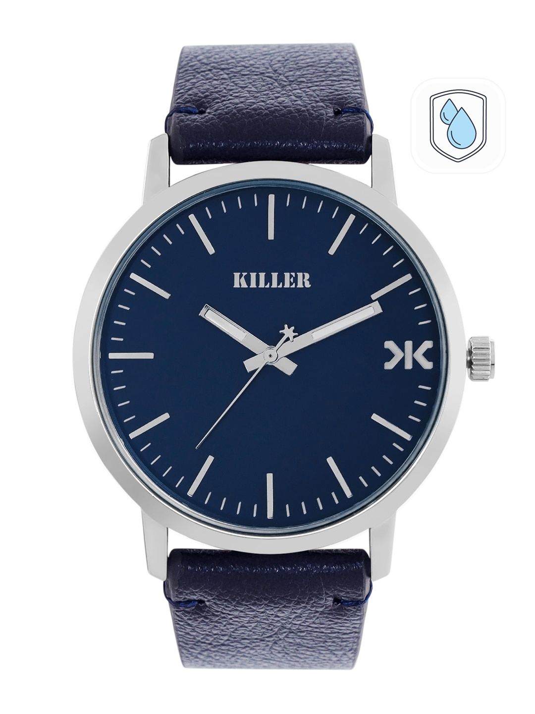 Buy Killer Men Navy Solid Analogue Watch KL-11A - Watches for Men