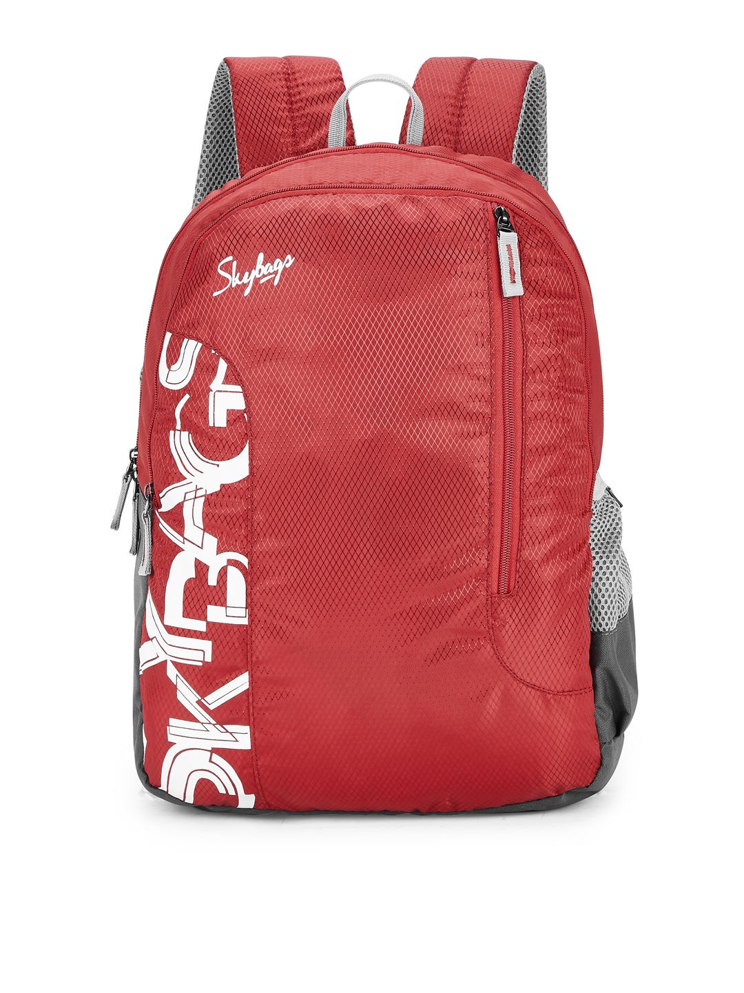 Skybags Unisex Red BRAT Brand Logo Backpack Price in India
