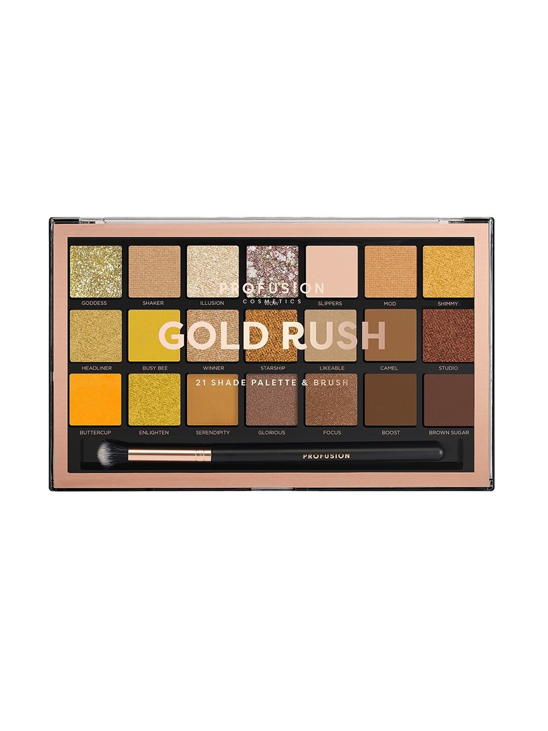 PROFUSION COSMETICS Gold Rush Eyeshadow Palette 33.6 gm Price in India