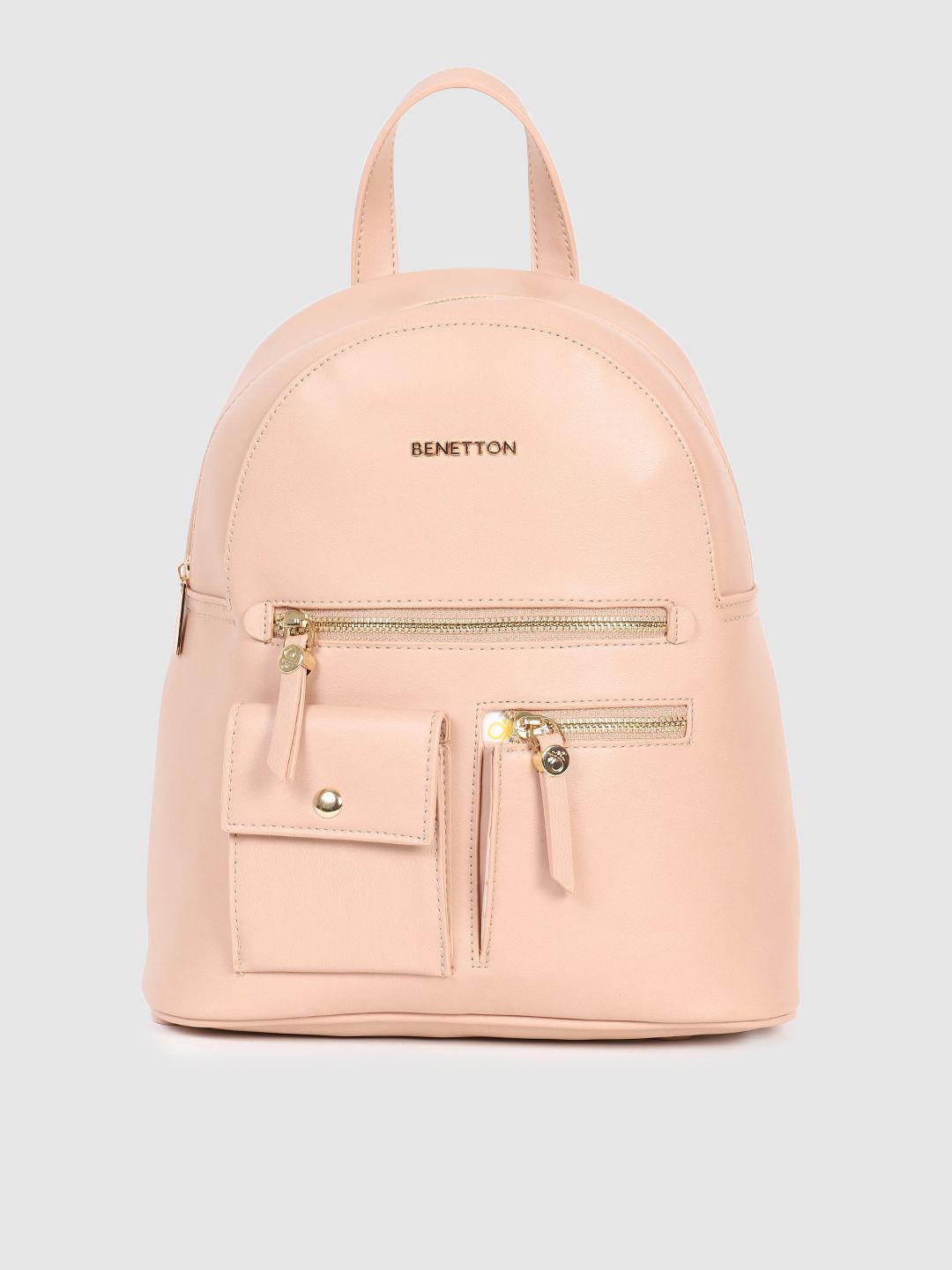 United Colors of Benetton Beige Backpack Price in India