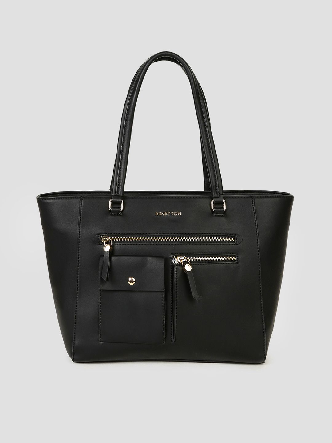 United Colors of Benetton Black Shoulder Bag Price in India
