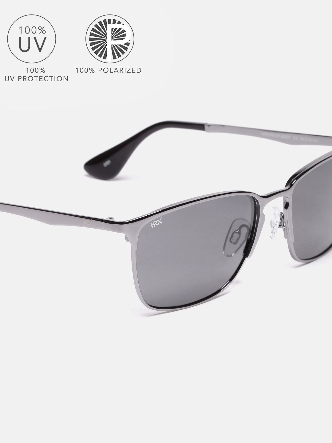 RYH Buy HRX by Hrithik Roshan Grey Polarised & UV Protected Square