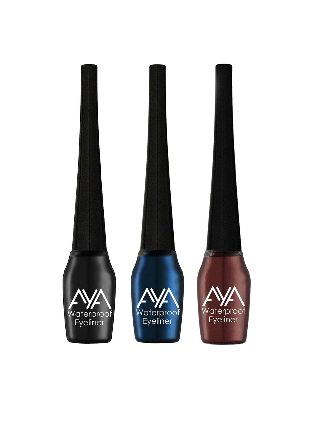 AYA Set of 3 Assorted Waterproof Eyeliner 5ml Each Price in India