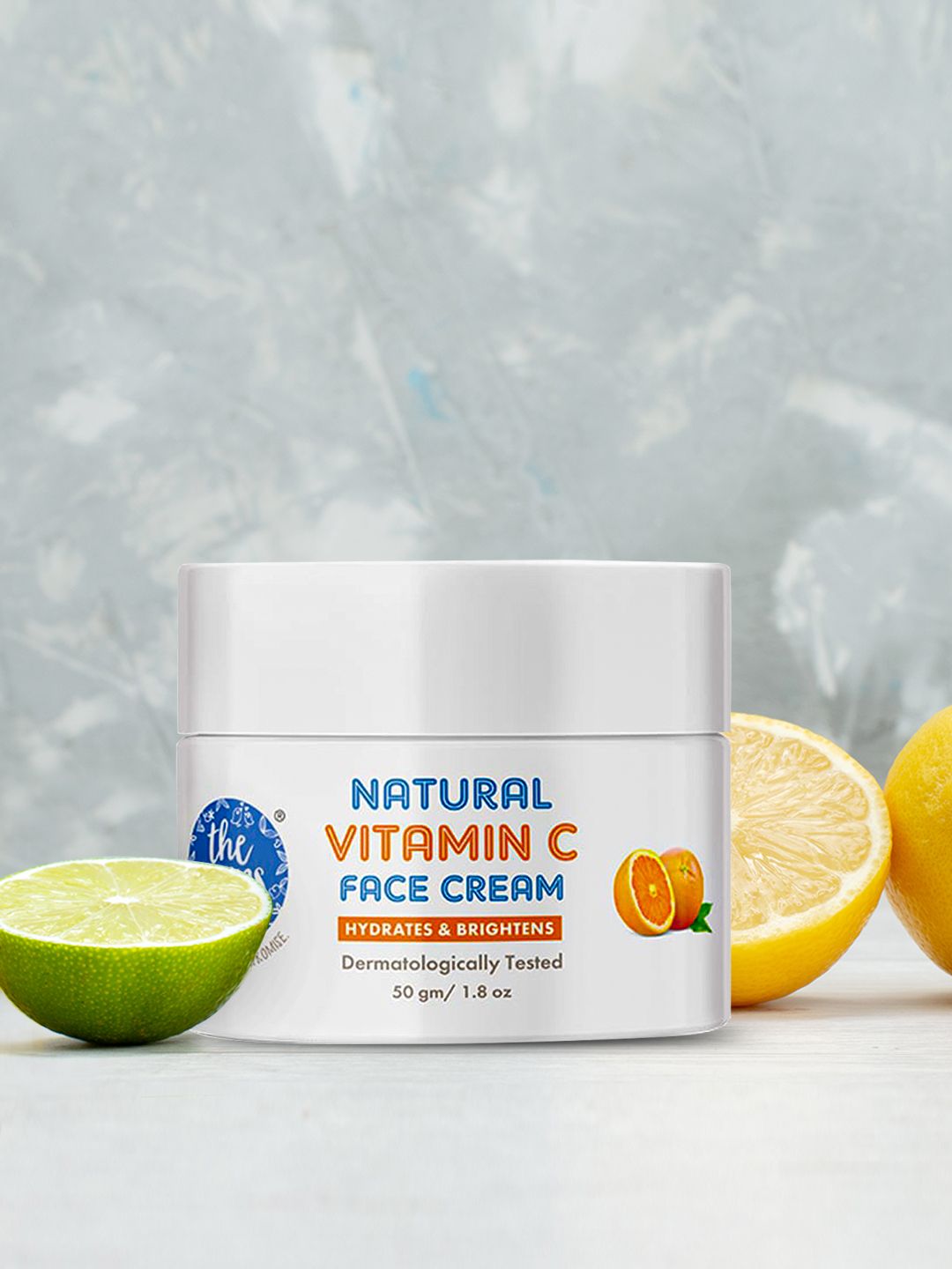 The Moms Co. Natural Vit C Face Cream - Vit E & Orange Beads - Skin Brightening - 50 g