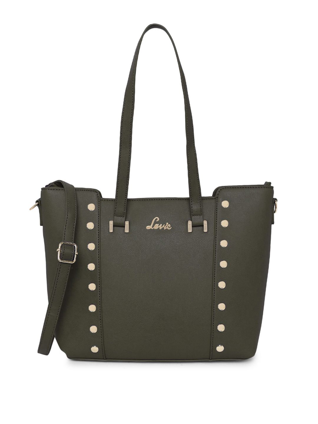 Lavie Brown Solid Shoulder Bag Price in India