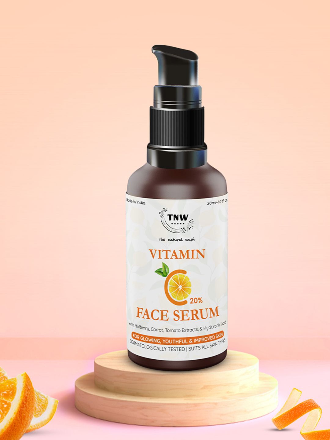 TNW the natural wash Vitamin C Face Serum For Glowing Youthful & Improved Skin - 30ml