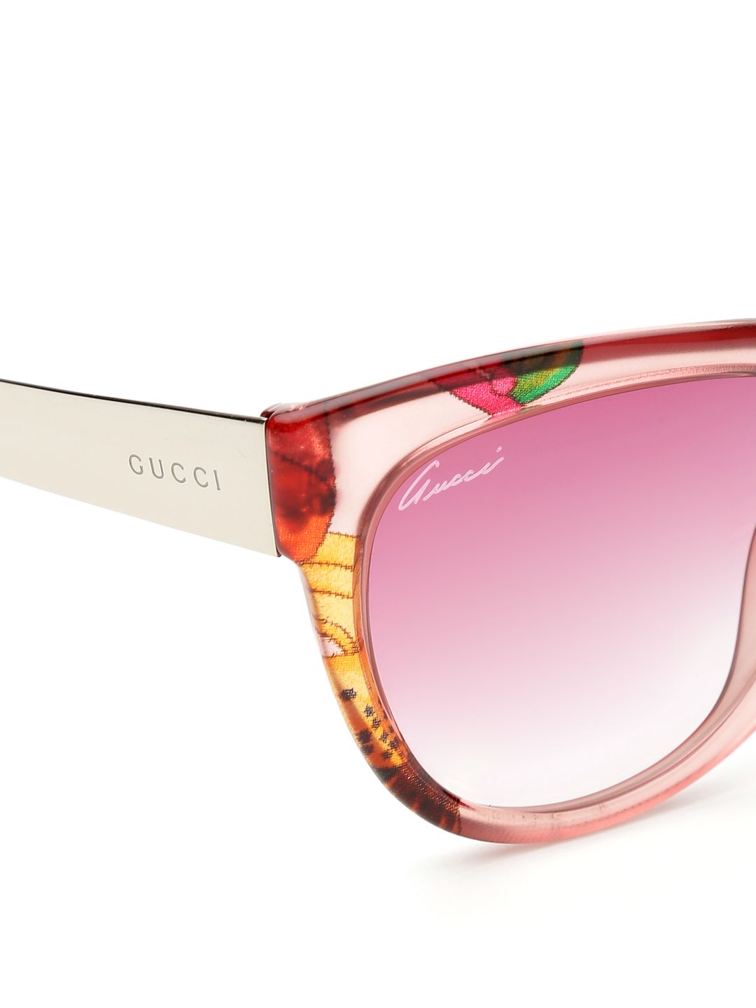 Gucci Sunglasses GG3739/S 2F616 Buy Gucci Women Printed Oval Sunglasses GG 3739/S 2F616  main image 3